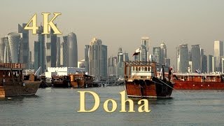 Doha Qatar One day in Doha Qatar Doha city tour 4k ultra hd 16 [upl. by Gilly]