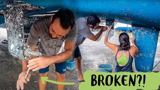 Lagoon Catamaran Repair Yanmar sail drives SD50 and Cone Clutch Replacement part 2 [upl. by Aiasi]