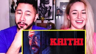 KAITHI  Trailer Reaction  Karthi  Lokesh Kanagaraj  Reaction  Jaby amp Carolina Sofia [upl. by Ariet]