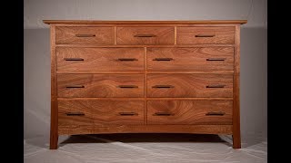 Making a Mahogany Dresser Part1 Woodworking How To [upl. by Gilligan]