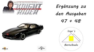 KITT Ergänzung zu 47  48  Altaya  Knight Rider [upl. by Lilhak]