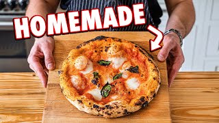 Making Authentic Pizza At Home 2 Ways [upl. by Ettennad]