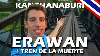 Como ir al PARQUE NACIONAL de ERAWAN  tren de la muerte KANCHANABURI  TAILANDIA [upl. by Olivia]