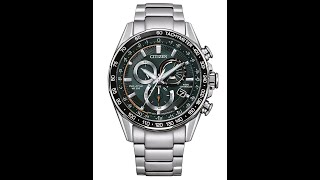 CITIZEN Radio Controlled Eco Drive Chronograph CB591489X [upl. by Sacram961]