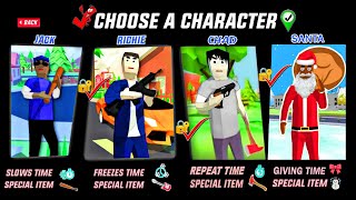 HOW TO UNLOCK ALL CHARACTER IN DUDE THEFT WARS  🔐 Richie Unlock Chad and Santa Full Season Gameplay [upl. by Bergstrom]