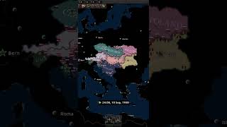 AustriaHungary Battle Royale  Hoi4 Timelapse hoi4 hoi4timelapse timelapse [upl. by Nospmas]