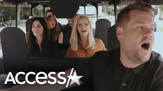 ‘Friends’ Cast Get Emotional In Carpool Karaoke w James Corden [upl. by Limoli]