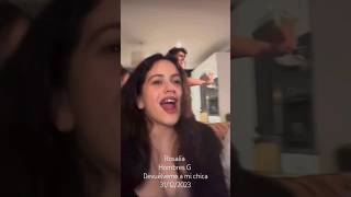 Rosalía canta Devuélveme a mi chica Hombres G 31122023 [upl. by Reeves]