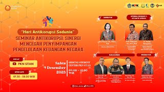 Seminar Antikorupsi quotSinergi Mencegah Penyimpangan Pengelolaan Keuangan Negaraquot [upl. by Sabra]