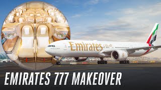 Our 777 gets a Makeover  Emirates [upl. by Eeslek]