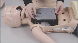 Resusci Junior QCPR  Replace lung on standard head [upl. by Carlene243]