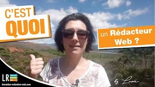 Cest quoi un rédacteur web  1100 [upl. by Grimaud]