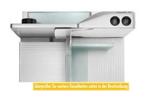 Bosch MAS9101N MetallAllesschneider mit UniversalWellenschliffmesser 140 Watt silbermetallic [upl. by Laks3]