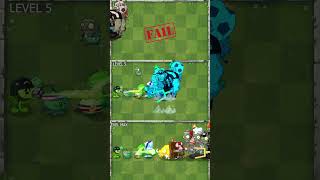 Pvz 2  Team Mega Gatling Pea Level 1 5 Max Vs Team Sport Gargantuar Zombie shorts [upl. by Neibaf]