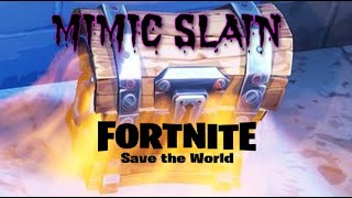 Fortnite Save the World  Mimic Slain Quest [upl. by Etz]