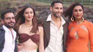 GEHRAIYAAN Promotions  Deepika Padukone Siddhant Chaturvedi amp Ananya Pandey Bollywood Movies 2022 [upl. by Breen]