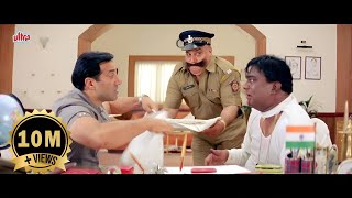 Inspector Sunny Deol  रैली की परमिशन लेने आया नेता  धमाकेदार एक्शन कॉमेडी सीन  INDIAN [upl. by Rovit594]