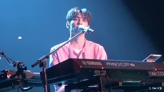 180304 원필WONPIL  밤편지 EVERY DAY6 FINALE CONCERT [upl. by Htomit]