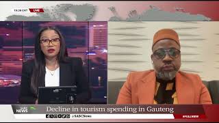 Decline in tourism spending in Gauteng Barba Gaoganediwe weighs in [upl. by Barden]