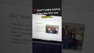 PowerPoint Morph Tutorial to make an amazing Team Slide 😮‍💨🤩 powerpoint [upl. by Merola]