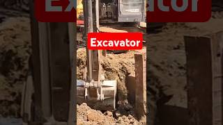 Soil Excavation by Chain excavator and loaded by Drum Truck sitedumper dumpers [upl. by Meletius]