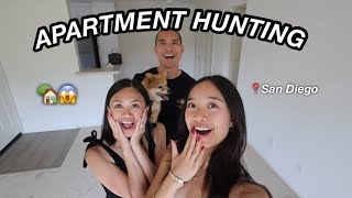 APARTMENT HUNTING IN SAN DIEGO  The Laeno Family [upl. by Fritze878]