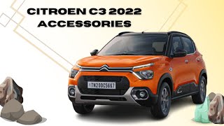 Citroen C3 Accessories  Full List with Prices [upl. by Namrak627]