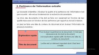 veille technologique part3 [upl. by Tneicniv]