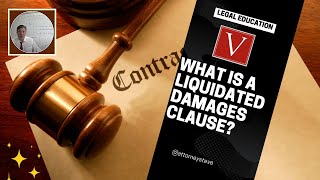 What is a liquidated damages clause in a contract [upl. by Peacock731]