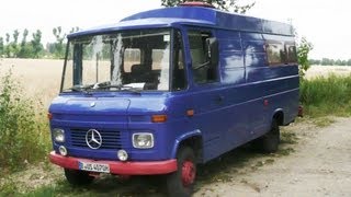 Mercedes Benz 407 D mit 35t Zulassung und HKennzeichen von 1976 [upl. by Michaelina]