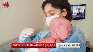 Yılan bebek Gökdeniz 1 yaşında [upl. by Ylevol]