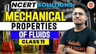 ONE SHOT Fluid Mechanics🔥 NCERT Solutions  Class 11 Physics  CBSE 2024  JEENEET [upl. by Nilac]