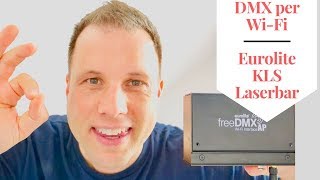 free DMX von Eurolite für die KLS Laserbar steuern  Light´J App von Steinigke [upl. by Levins]