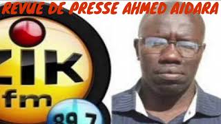 REVUE DE PRESSE ZIK FM DU 03 AVRIL 2019 AVEC AHMED AIDARAmp4 [upl. by Sapers]