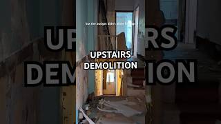 Upstairs Demo Update What’s Left Standing After This Chaos 🏚️ [upl. by Arrakat944]