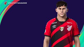 Como fazer o Bruno Zapelli ATHLETICO PR PES 2021 [upl. by Darnok390]