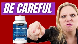 NEURO THRIVE REVIEW【⚠️WATCH BEFORE BUY】Neuro Thrive Reviews  Neuro Thrive Really Works [upl. by Ricker]