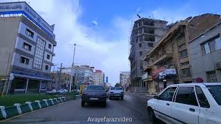 Driving tour in iran  you can see zahedan city in Sistan and Baluchistan [upl. by Boot]