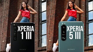 Sony Xperia 1 III vs Sony Xperia 5 III Camera Test  Xperia 1 Mark 3 [upl. by Fagan]