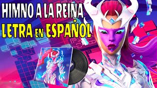 Himno de la REINA Fortnite Subtitulada Español Himno a la Reina Fortnite Letra La Reina Del Cubo [upl. by Grearson]