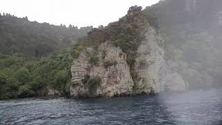 Stunning Lava Dome exposed in Caldera Rim of Lake Taupo New Zealand [upl. by Nrubliw]