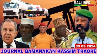 JOURNAL BAMANAKAN KASSIM TRAORÉ 30092024 [upl. by Acim]