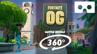 360° VR FORTNITE OG Season  Cinema Gameplay Experience VR [upl. by Eastlake994]