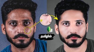 Snapseed smooth face photo editing trick  remove pimples on snapseed  snapseed photo editing tamil [upl. by Loesceke150]