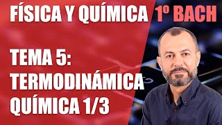 Termodinámica química 13  Tema 5  Física y Química 1 Bachillerato [upl. by Sueaddaht865]