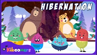 Hibernation  The Kiboomers Preschool Learning Videos  Winter Song [upl. by Geoffrey]