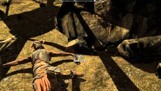 Halted Stream Camp  w Kill the Bandit Leader Quest  Primary Location  Elder Scrolls 5 Skyrim [upl. by Ajan145]