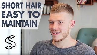 Mens short Hair Inspiration  Easy to Maintain Hairstyle for Men  Slikhaar TV [upl. by Ilyah98]