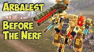 War Robots Test Server Vityaz Sniper BEFORE Arbalest Nerf  WR Gameplay [upl. by Nyl]