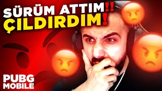 PUBG MOBILE SÜRÜM ATTIM 😡 ÇILDIRDIM ARTIK [upl. by Eidur]